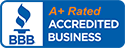 Better Business Bureau A+ Accredited Business Icon