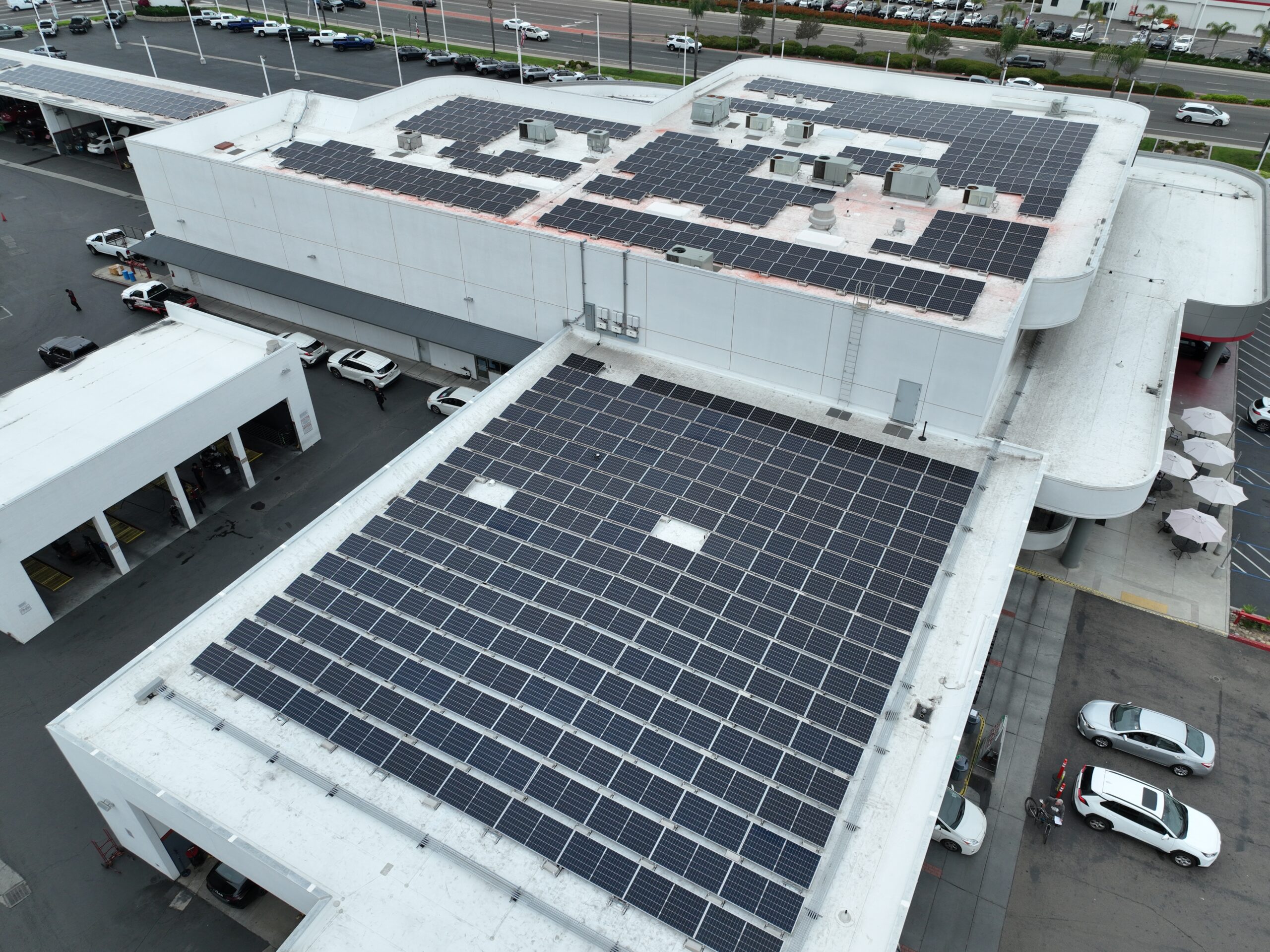 Commercial Solar Install