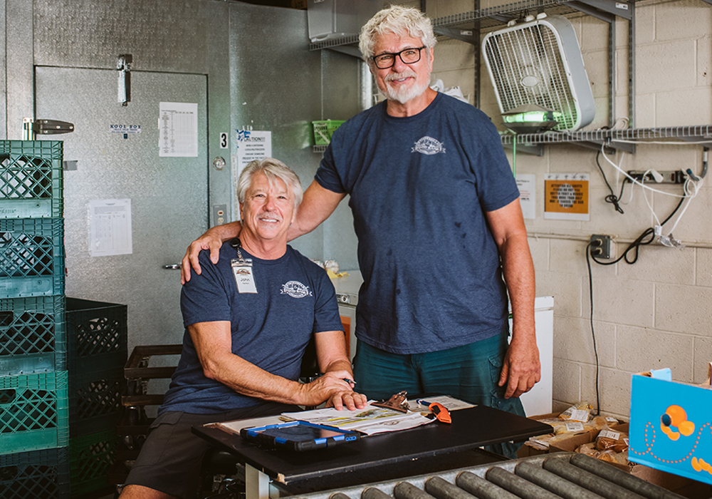 Foothills foodbank volunteers