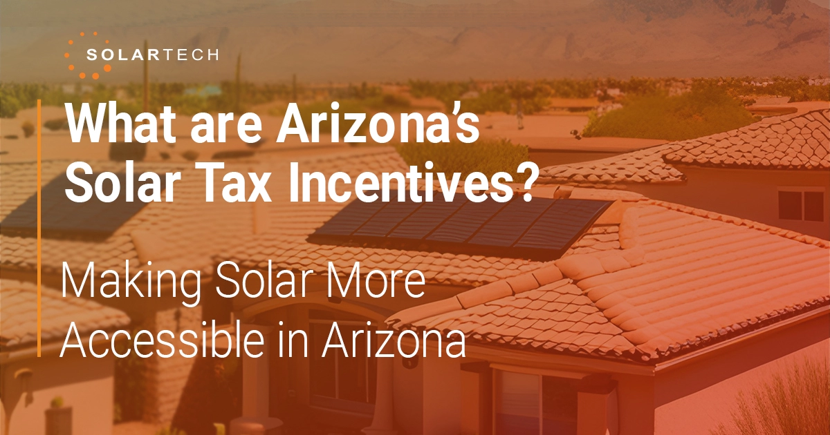 Arizona solar tax incentives