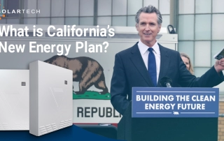 Governor Newsom announcing California's new energy plan