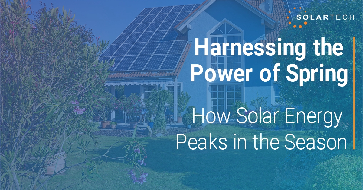 The Advantages of Solar in Spring