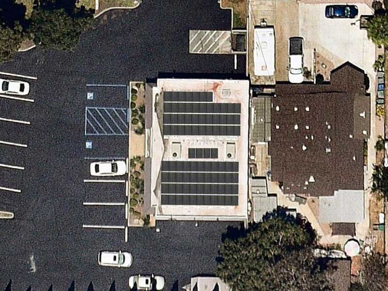 Commercial Roof Mounted Solar Install by SolarTech