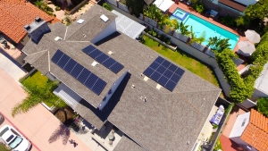 Roof Mounted Solar System Install by SolarTech