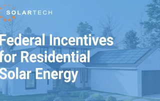 Federal Incentives for Residential Solar Energy