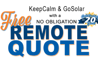 Receive a Free Remote Quote From SolarTech Today!