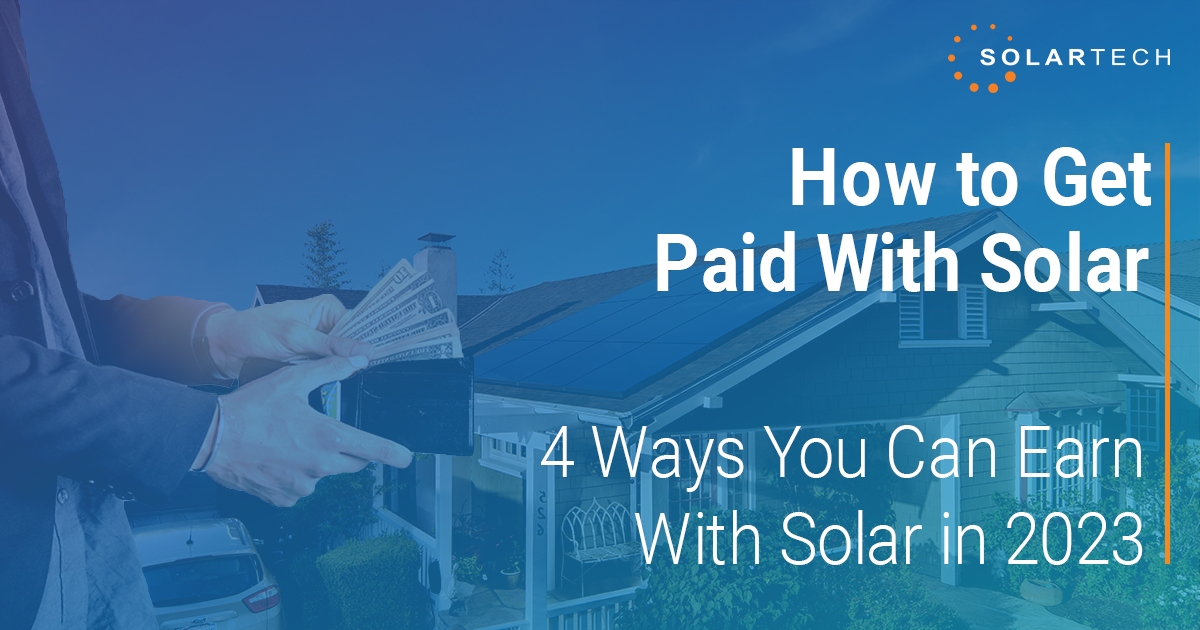 How to get paid with solar