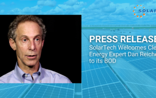 SolarTech Welcomes Clean Energy Expert Dan Reicher to its Board of Directors