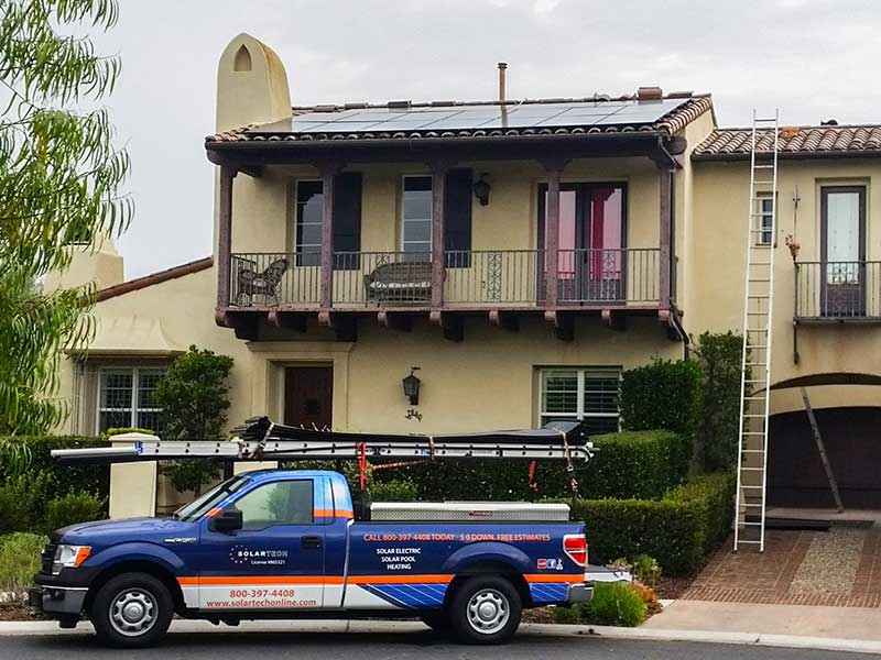 Second Story Residential Roof Install by SolarTech