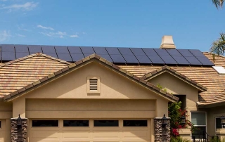 SunPower Residential Roof Mounted Solar Installation