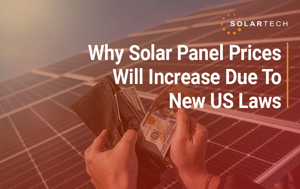 Rising prices of solar panels