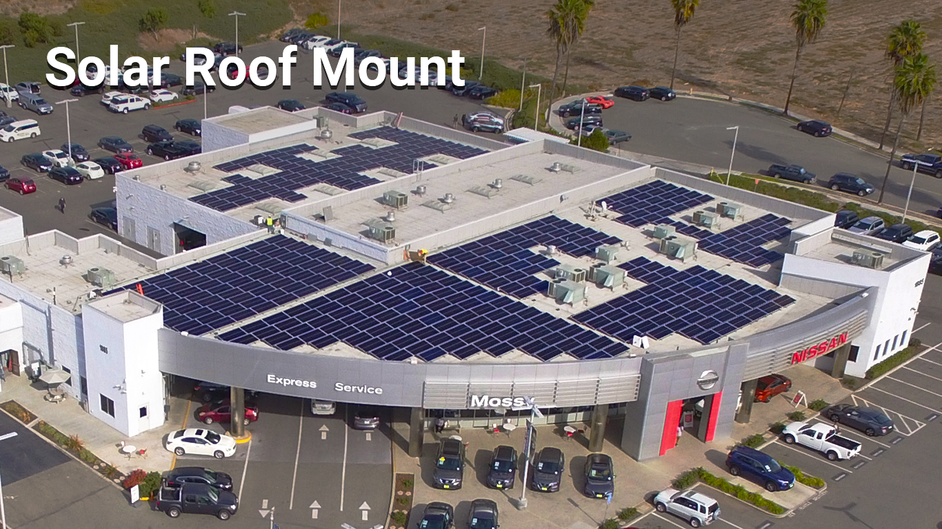 Solar Roof Mount example by SolarTech