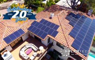 Roof Mounted Solar Energy System Install by SolarTech