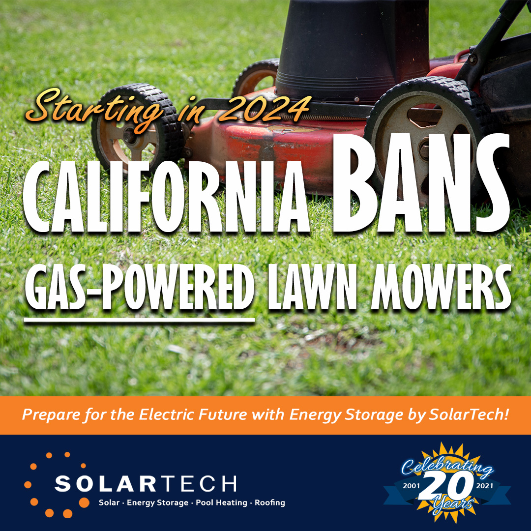 California Bans Sale of Gas-Powered Lawn Mowers Starting 2024