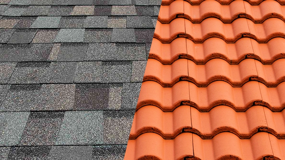 Shingle roof and tiles by Eagle and Boral